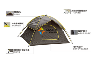攀能户外帐篷CX-981 轻便可靠的野外栖息之所